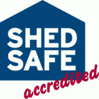 We are shedsafe accredited