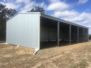 Open Bay Machinery Shed